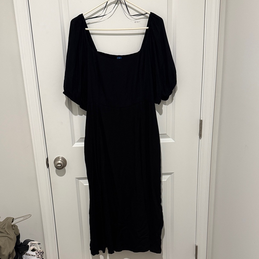 Old Navy Black Maxi Dress